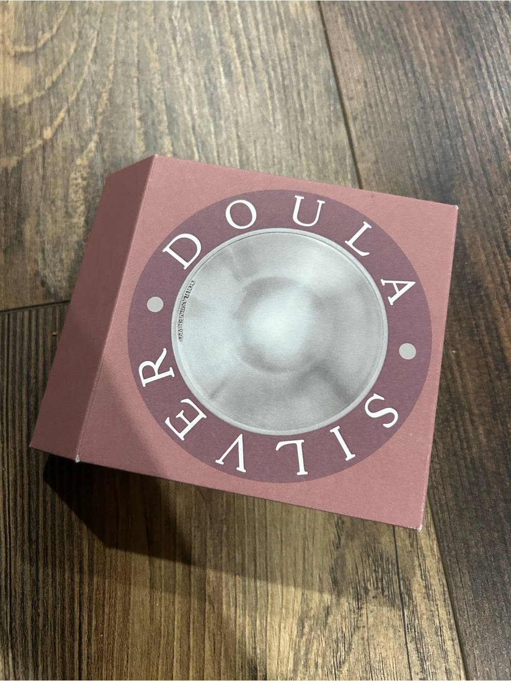 Doula Silver Decorative Box - Rose Mauve
